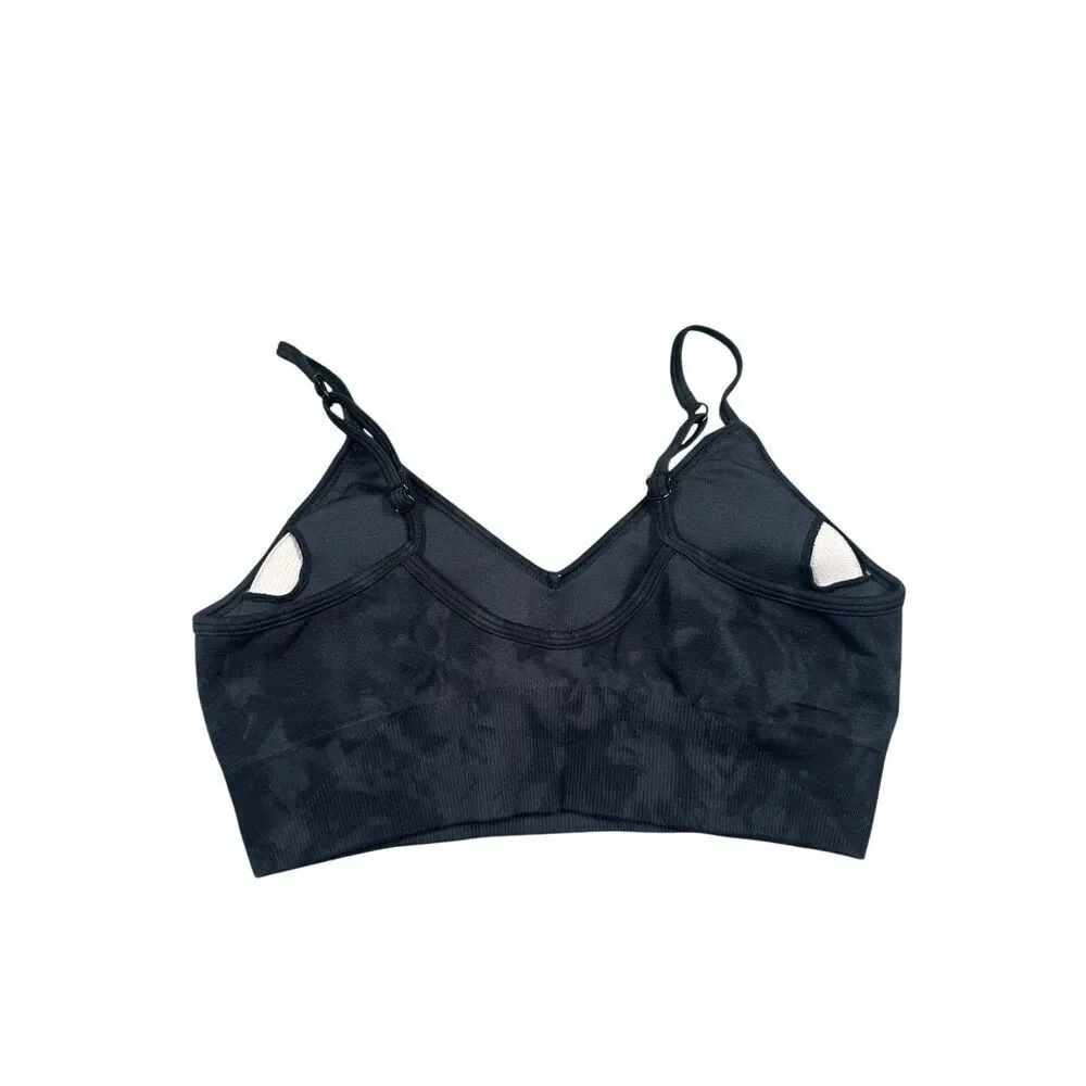 Darc Sport SHE Dual Wolf Chopper Everson Seamless Sports Bra S Black Cloud